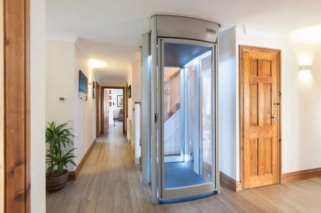 stiltz trio home lift exterior home installation