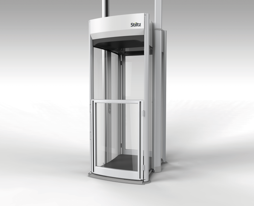 Stiltz Trio through the floor home lift for domestic homes