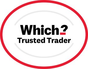 Which Trusted Trader approved logo for 1st Choice Homelifts, part of 1st Choice Stairlifts